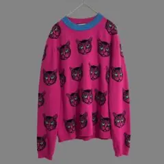 2018年 グッチ ミスティックキャット カシミアニットセーター gucci 猫