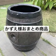 樽型プランター　植木鉢　大型　送料込み　ワイン樽 楽天市場】プランター 鉢 ウイスキー樽 大型プランター 無塗装