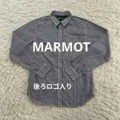 MARMOT 長袖チェック柄シャツ