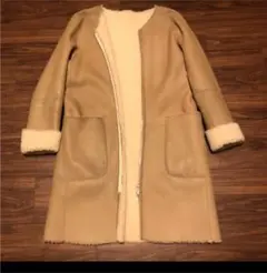 GALERIE VIEリバーシブルムートン