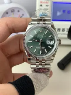 ROLEX Datejust 自動巻き 腕時計 グリーン
