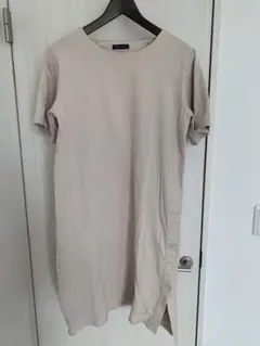 URBAN RESEARCH ベージュ 半袖ワンピース