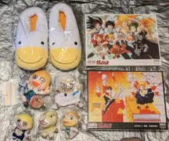ゼオン ガッシュ ぬいぐるみ 雷旬誠 原画展★キャンチョメスリッパ★パズル 2個