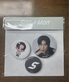Snow Man 1st POP-UP 缶バッジ 目黒蓮