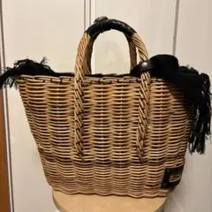エバゴス マルシェバッグ フリンジ付き