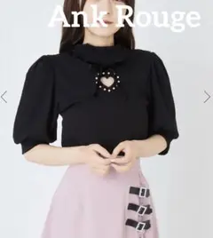 Ank Rouge ハートあきテレコ TOPS アンクルージュ M