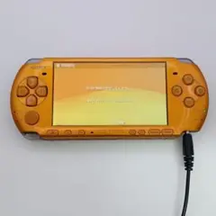 動作品　PSP3000 本体 　ブライトイエロー　SONY ゲーム機