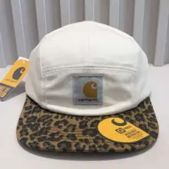 carhartt ベージュ ヒョウキャップ