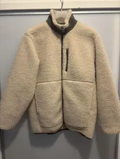 フリースジャケット Lサイズ クリーム色
