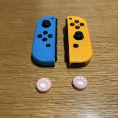 Nintendo Switch Joy-Con コントローラー 青とオレンジ