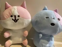 鬼滅の刃 キメツ学園 ぬいぐるみ ビッグハンドキャット 中古ぬいぐるみ ビッグハンドキャット ぬいぐるみ 「鬼滅の刃