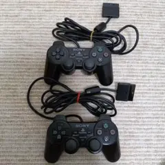 SONY PlayStation 2 コントローラー 2個セット
