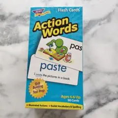 【新品 未開封】Action Words フラッシュカード 96枚