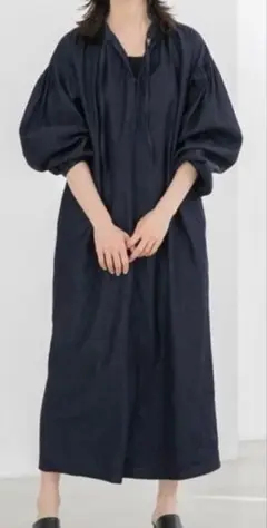 最終価格、yuwブルーのデニムワンピース！