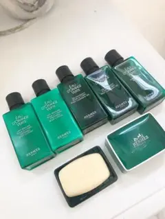 エルメスHERMES アメニティ シャンプー ボディーローション ボディーソープ
