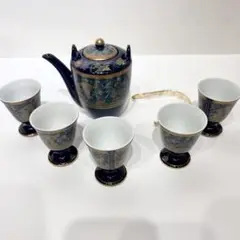新品・未使用品！エクレクティックカイカイ　象更紗酒器セット