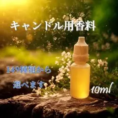【キャンドル材料】149種類から香りが選べるキャンドル用アロマオイル香料10ml