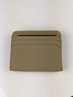 【新品未使用】薄型二つ折り本革財布　グレー