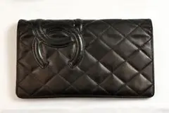 シャネル カンボンライン ココマーク 長財布 CHANEL