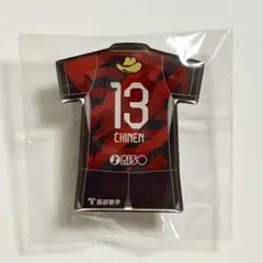 鹿島アントラーズ 25 プレイヤーズ ピンバッジ 知念慶
