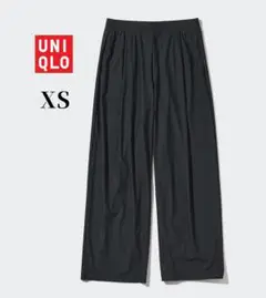 UNIQLO ユニクロ レーヨン イージーパンツ プリーツ ワイドパンツ XS