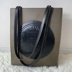 FENDI フェンディ スタンプ デカロゴ トートバック ハンドバック