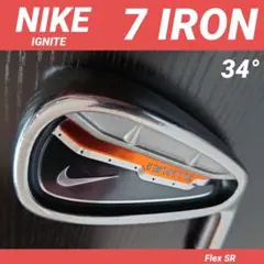 グリップ新品ナイキイグナイト7番アイアンゴルフクラブ初心者中古メンズハイブリッド