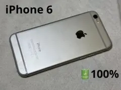 Apple iPhone 6 16GB シルバー バッテリー100% スマホ
