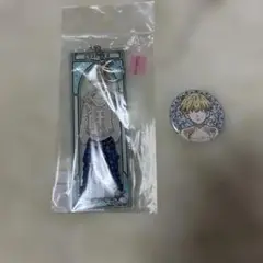 松野千冬 缶バッチ、ロングアクリルキーホルダーセット