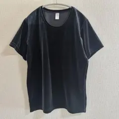 【美品】 SIMONE WILD シモーネ ワイルド ベロア Tシャツ