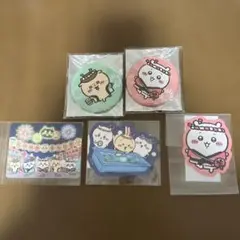 ちいかわ ちいかわ縁日 缶バッジ ステッカー フジテレビ