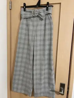 JILL ハイウエスト　ワイドパンツ　S