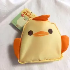 ぴよりん エコバッグ ポーチ付き　カナビラ付き