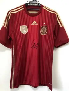 スペイン代表 ダビド ビジャ 直筆サインユニフォーム ヴィッセル神戸 ヴィジャ