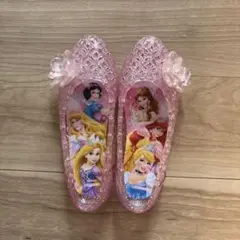ディズニー　プリンセス　キラキラサンダル　シューズ　17㎝