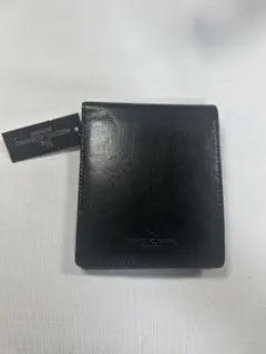 HIROKO KOSHINO HOMME二つ折り財布 ブラック メンズ シンプル