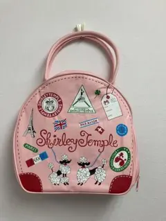 Shirley Temple ピンクバッグ プードル