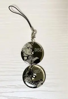 荒木飛呂彦原画展　ジョジョ　メタルDISC型キーホルダー　プッチ