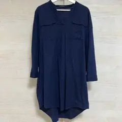 Holiday Holic リネンブレンド　ネイビー　M