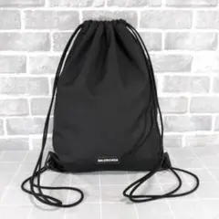 バレンシアガ 美品! エクスプローラー リュック ナップサック バックパック 黒
