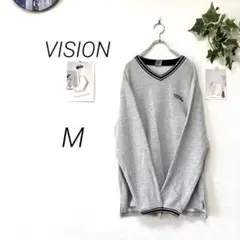 9671 VISION ストリートウェア Vネックカットソー M カジュアル