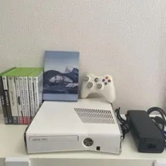 xbox 360 s ホワイト　本体　内蔵4GB +320GB