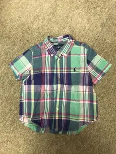 ラルフローレン 半袖シャツ チェックシャツ