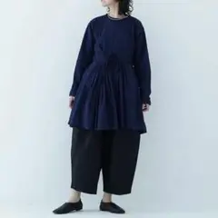 カディアンドコー　Khadi and Co NEELEM ギャザーチュニック