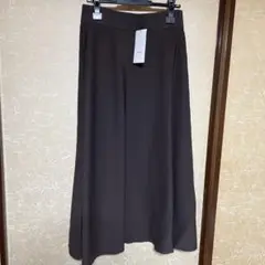MOGA ブラウン フレアロングスカート