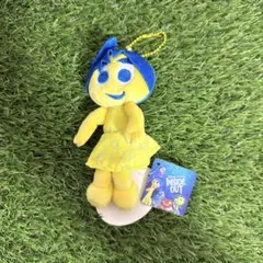インサイド・ヘッド キーホルダーぬいぐるみ ヨロコビ (Joy)