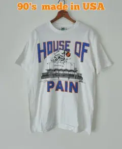 90's HOUSE OF PAIN Tシャツ　カレッジT バスケT USA製