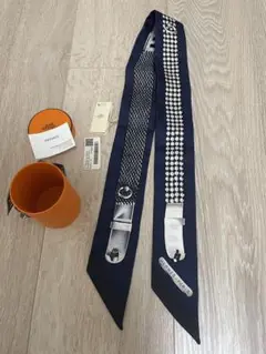 入手困難❤︎エルメス　ツイリー　トレゾールドゥメドール　ブラック 入手困難❤︎エルメス ツイリー トレゾールドゥメドール ブラック