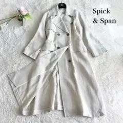 Spick u0026 Span リネンミックスカルゼオーバートレンチコート 36