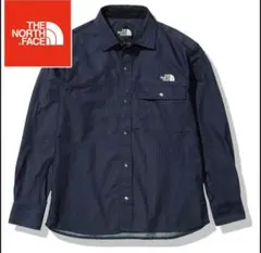 THE NORTH FACE ノースフェイス ナイロンデニムヌプシシャツ